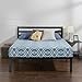 ZINUS 14 Inch Luis Quick Lock Metal Platform Bed Frame with Headboard Mattress Foundation, No Box Spring Needed, Full, Black
