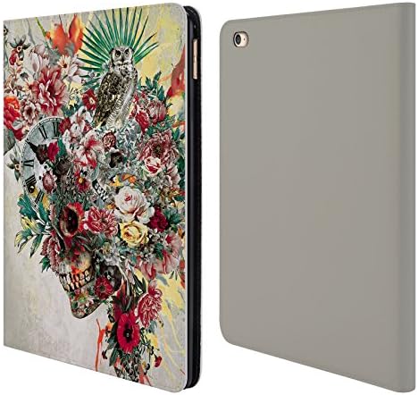 Official Riza Peker XIV Skulls 2 Leather Book Wallet Case Cover For Apple iPad Air 2