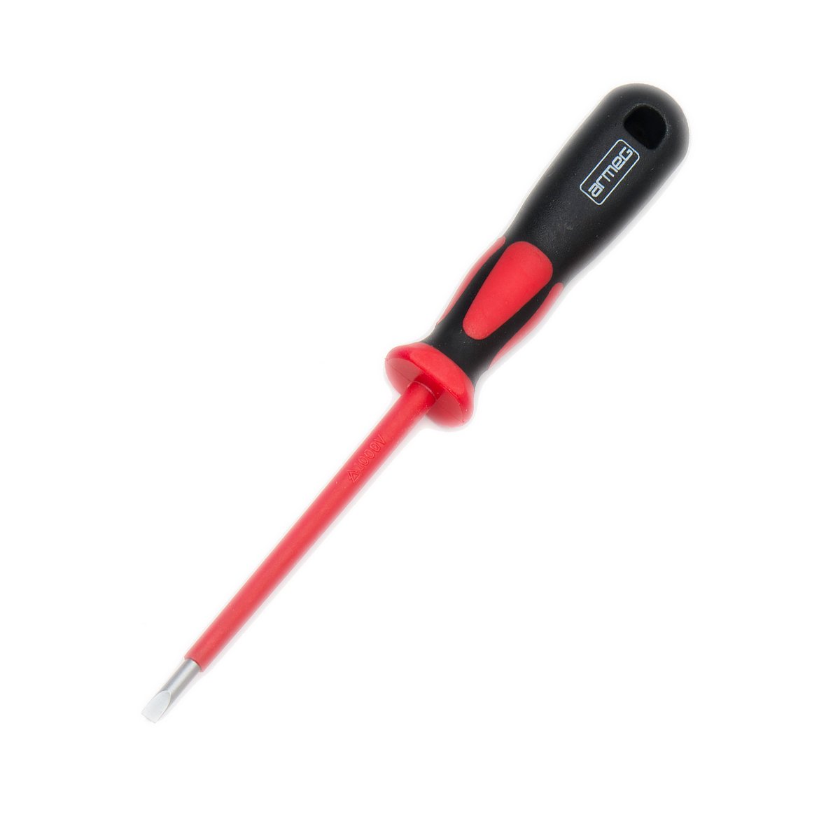 Armeg SDRSL3.5 GripX2 SL3.5 x 100 1000V Insulated VDE Screwdriver - Red/Black