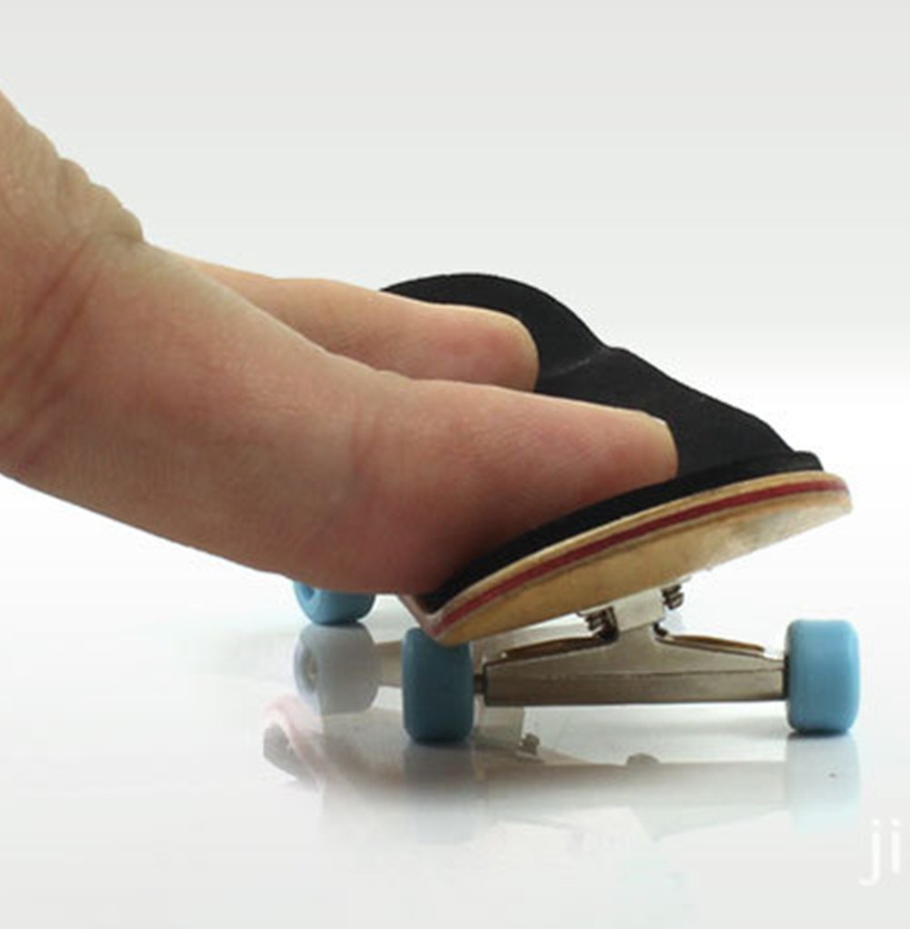 Maple Wood Professional Mini Fingerboards Finger Skateboard with PU Nonslip Pad and