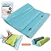 15-Pack Travel Luggage Space Saver Bags for Packing & Compressing Clothes, Hand Roll Only - No Pump Needed