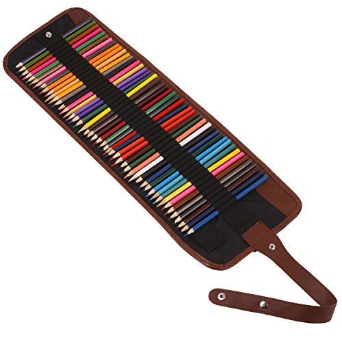 Cobee Coloring Pencil Professional Oil Kit for Kid Adult Student Artist, 48 Colours with Pencil Bag (2)