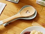 Cooksmart Large Ceramic Spoon Rest - British Designed Kitchen Accessory view 3