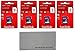 4 Pack SanDisk 8 GB Class 4 SD HC Flash Memory Card Retail - With Everything But Stromboli (tm) MicroFiber Cleaning Cloth