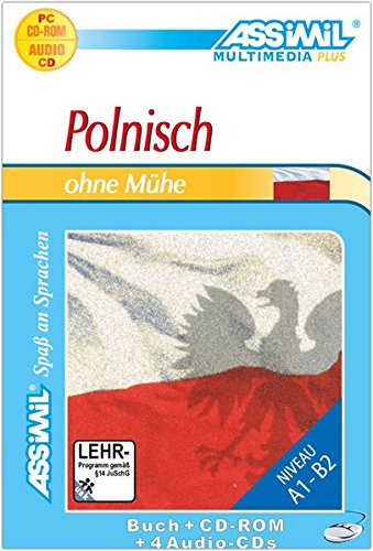 Assimil Polnisch Ohne Mühe Multimedia Plus Lehrbuch Und 4 Audio Cds Und Cd Rom Für Win 98 Me 2000 Xp - 