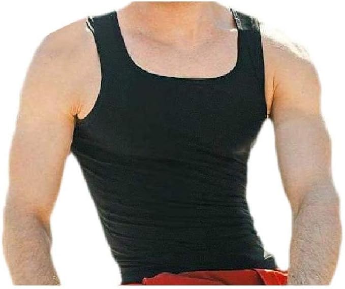 Amazon Vitryst メンズストレッチボディコンソリッド色ストレッチファブリック快適な筋肉タンクトップ タンクトップ 通販
