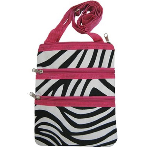 Zebra Print Crossbody Purse