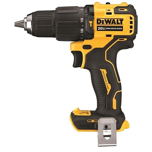 DEWALT ATOMIC 20V MAX* Hammer Drill, Cordless, Compact, 1/2-Inch