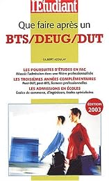 Que faire après un BTS, DEUG, DUT ?