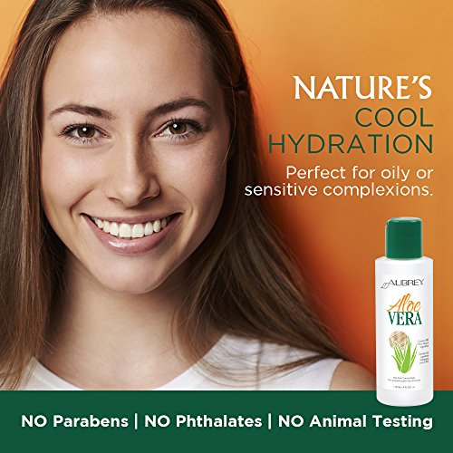 Aubrey Aloe Vera 98 Organic Ingredients Made with Pure Aloe, Face