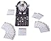 Deluxe Bingo Set for up to 20 Players - 20 Unique, Reusable Cards, 96 Bingo Balls + 2 Extra Sets of 20 Refill Cards