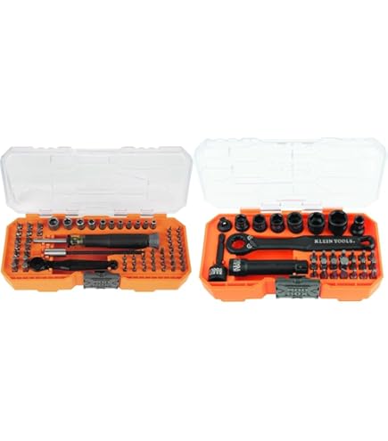 Klein Tools 65239 20-Piece Flip Socket Set with Klein Tools