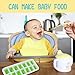 Ice Tray With Lids Easy Pop Out Large Cute Cubes Easy Clean And Dishwasher Safe (Green8) (Green8)