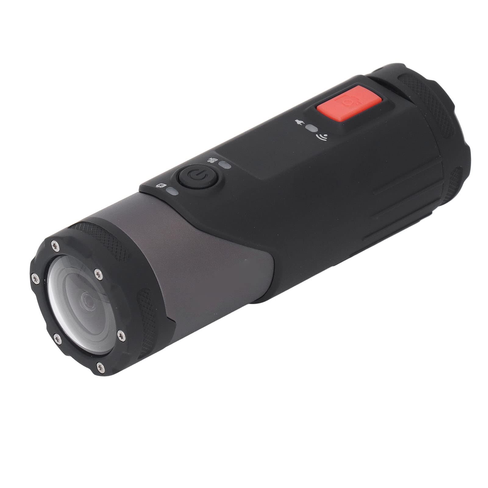 Annadue 4K Motorcycle Helmet Action Camera, 30FPS Waterproof Camera, 170 Degree Wide Angle Sports Camcorder, with WiFi Function, for Motorcycle Bike Travel