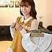 Vivian Women's Girls Detachable False Collar Half Shirt Blouse Necklace Collar Tie (White)