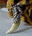 Doinshop New Man Wolf Tooth Necklace Titanium Steel Domineering Pendant Jewelry