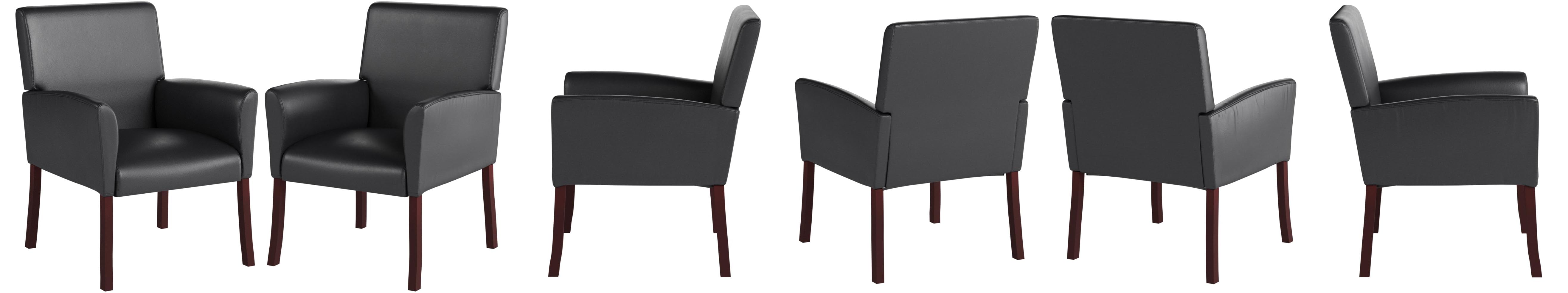 Amazoncom AmazonBasics Reception Chair Black Kitchen Dining