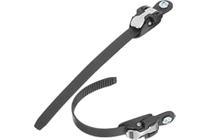 NOLITOY 2pcs Skate Replacement Straps Ice Skates Parts Buckle Straps Repair Kit Lightweight
