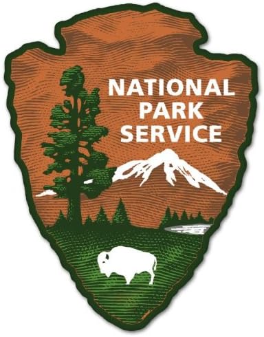 National Park Service car bumper sticker decal 4" x 5"