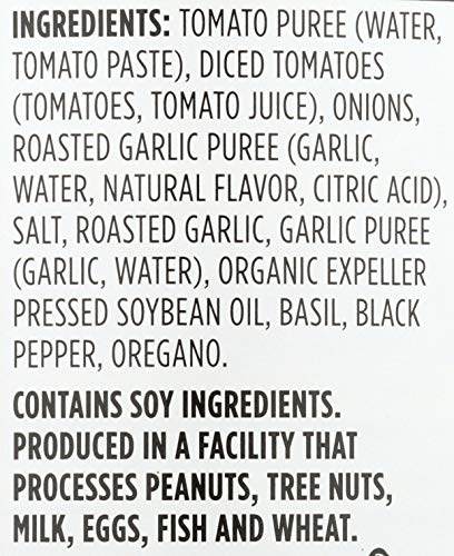 365 EVERYDAY VALUE, ROASTED GARLIC PASTA SAUCE, 25 OZ