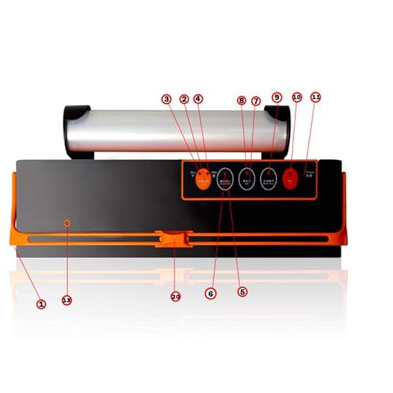 Smile Máquina de vacío sellador para la conservación de Alimentos ...