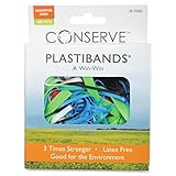 Baumgartens PlastiBand - Latex-free, Archival-safe - 100 / Box - Polyurethane - Assorted