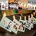 HEHUI 40 LED Photo Clips String Lights, Christmas Decorations Indoor Fairy String Lights for Hanging Photos Pictures Cards Arts Memos, Battery Powered, Ideal gift for Home Dorm Bedroom Decor (16.4 Ft)