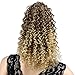 Kori Koli Afro Kinky Curly Clip In Hair Extension Japanese Synthetic fibers Hairpiece For Women (14