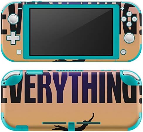Igsticker Nintendo Switch Lite 専用 デザインスキンシール 全面 任天堂 スイッチ ライト ゲーム機 アクセサリー Video シルエット カバー 文字 Game ステッカー 送料0円 英語 エアフリー フィルム