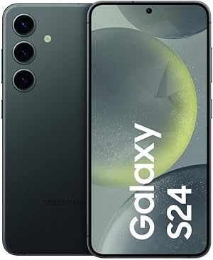 Samsung Galaxy S24 5G Smartphone Dual-SIM RAM 8 GB / Interner Speicher 256 OLED-Display 6.2" 2340 x 1080 Pixel 120 Hz Triple-Kamera 50 MP 12 10 front camera Onyx Black