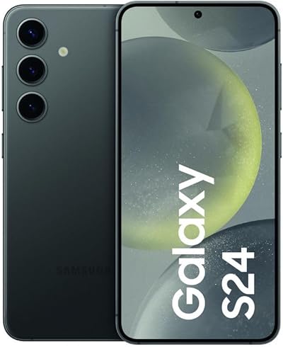 Samsung Galaxy S24 5G Smartphone Dual-SIM RAM 8 GB / Interner Speicher 256 OLED-Display 6.2" 2340 x 1080 Pixel 120 Hz Triple-Kamera 50 MP 12 10 front camera Onyx Black