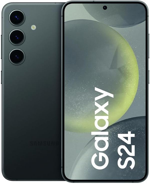 Samsung Galaxy S24 5G Smartphone Dual-SIM RAM 8 GB / Interner Speicher 256 OLED-Display 6.2" 2340 x 1080 Pixel 120 Hz Triple-Kamera 50 MP 12 10 front camera Onyx Black