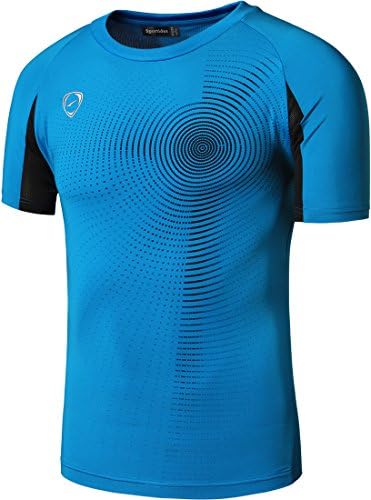 Sportides Boy's Quick Dry Active Sport Short Sleeve Breathable T-Shirt Tee Top LBS701