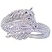 EVER FAITH Women's Crystal Enamel Gorgeous Sleeping Pegasus Bracelet