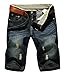 LATUD Men's Casual Denim Short