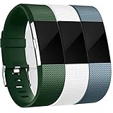 Bands (12 pack) for Fitbit Charge 2, Small