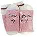 PiePieBuy Soft Funny You're My Person Letter Print Socks Couple Socks Valentine Lover Socks
