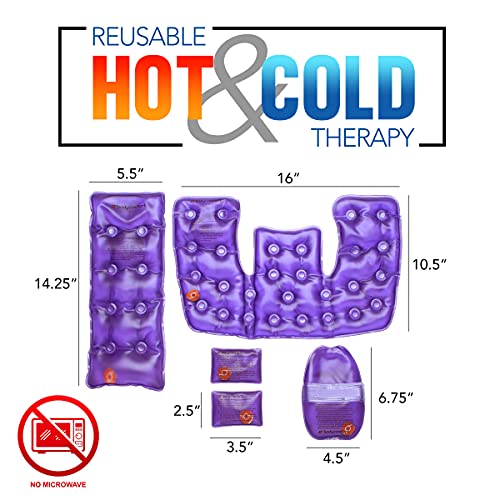 Body Comfort Reusable Cold & Instant Heat Pack Gift Set (Lavender Scent