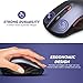 VicTsing Bluetooth Mouse Wireless, Dual Mode Portable Ergonomic Mobile Mouse with Bluetooth 4.0/2.4G Cordless Mouse Up to 2400 DPI for Laptop, PC, Windows Mac Android OS Tablet