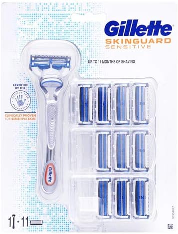 Gillette 11 blades Clearance