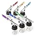 PointZero PointZero PZ-12XS Dual-action Six Airbrush Set w/Carry Case