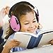 Dr.meter Noise Cancelling Headphones for Kids: EM100 SNR27.4 Kids Ear Protection Earmuffs with Adjustable Headband, Ear Muffs for Noise Reduction in Monster Jam, Concert, Firework, Mowing, Pink