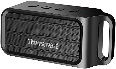 Tronsmart Element T1 Portable Bluetooth Speakers IPX5 Water-Resistant 10-Hour Playtime Portable Outdoor Wireless Speaker with Built-in Mic, Premium Bass, TWS for iPhone, Android