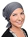 Turban Plus The Abbey Cap in Cotton Knit Chemo Caps Cancer Hats for Women