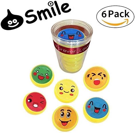 SEY6 Magic Crystal Slime Fruit Putty Clay Rubber for Kids Party 6Pack