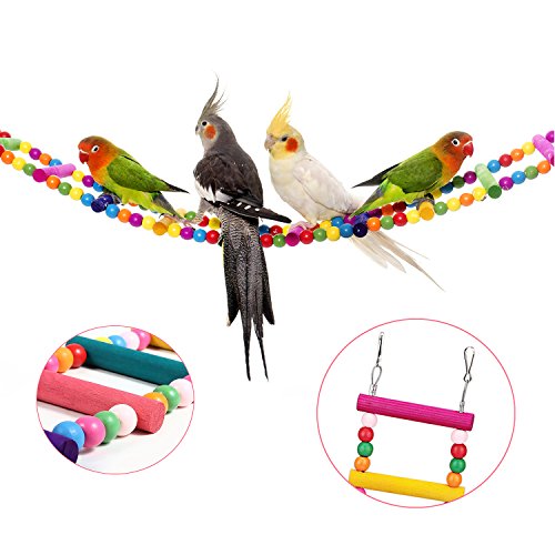 5 CocoGo+Flexible+Ladder+Colorful+Parrots