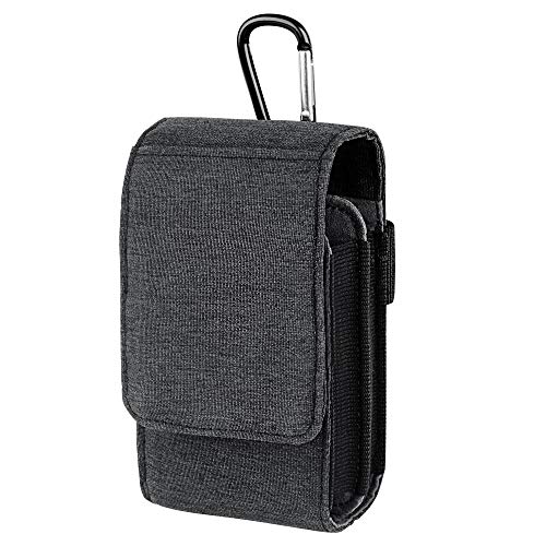 Geekria - Estuche portátil para reproductor de amplificador de auriculares para Fiio M15, M11 Pro, M6, M9, Creative E5, G5, G6, Sony PHA-2, Shanling M6, M5S, funda protectora para reproductor MP3 MP4 con espacio para piezas (gris)