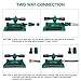 Homemaxs Lawn Sprinkler 3 Arm with Impact Sprinkler, Automatic 360 Degree Rotating, Adjustable Angle and Distance, Garden Water Sprinkler Lawn Irrigation System