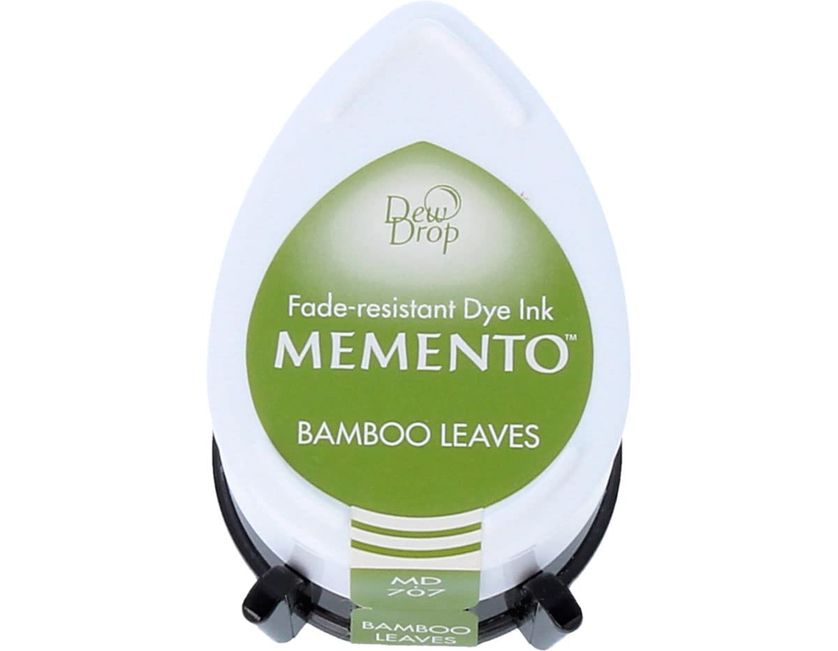 Tsukineko Memento Dew Drop Ink Pads Tsukineko Bamboo Leaves Dew Drop Pad, Green