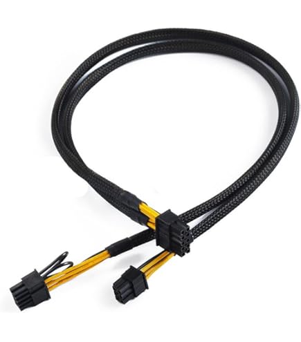 Cavo Alimentazione GPU 10pin A 8+6pin Per DELL Precision 5820 – 50cm, Nuovo